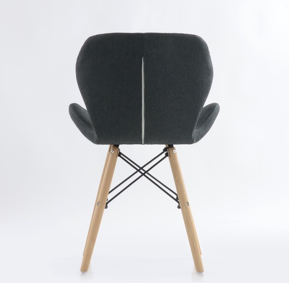 Стул Butterfly ткань темно-серый