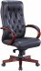 Кресло руководителя Everprof Monaco Wood Кожа 