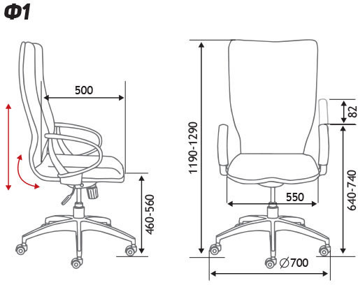 Геймерское кресло F1 / Ф1 