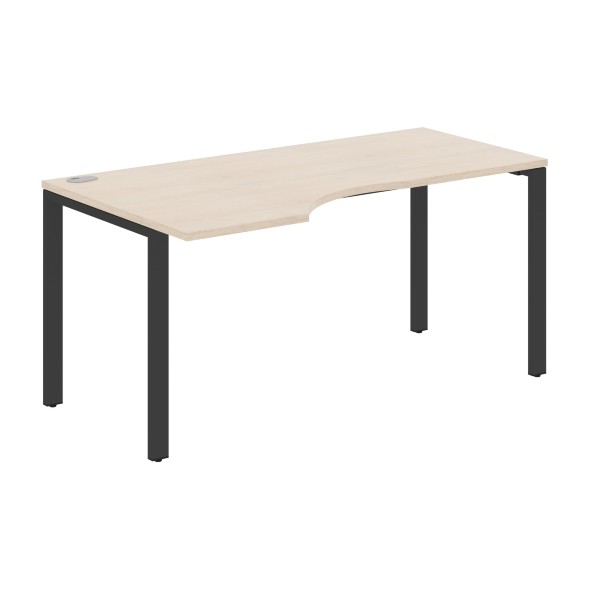 Стол эргономичный XS6CET 169(L) белый/антрацит 1600х900х750 XTEN-S60