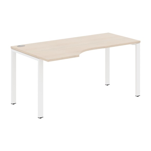 Стол эргономичный XS6CET 169(L) белый/антрацит 1600х900х750 XTEN-S60