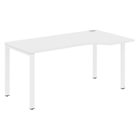 Стол эргономичный XS6CT 169(R) белый/антрацит 1600х900х750 XTEN-S60