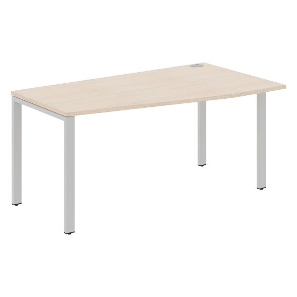 Стол эргономичный XS6CT 169(R) белый/антрацит 1600х900х750 XTEN-S60