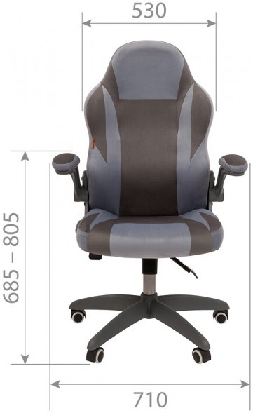 Кресло геймерское CHAIRMAN GAME 55