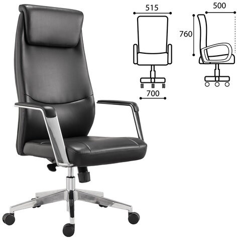 Кресло руководителя BRABIX PREMIUM &amp;quot;Jazz EX-757&amp;quot;