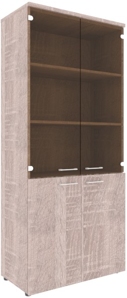 Шкаф комбинированный с топом XHC 85.2 Дуб Сонома 856х432х1955 XTEN