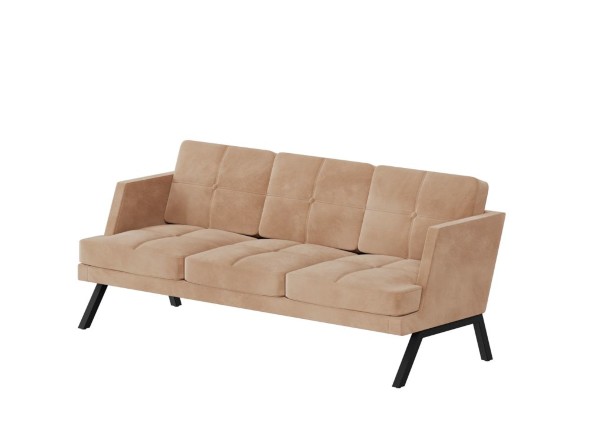 Aldo Диван трёхместный с декором из пуговиц ALDB-03L 2010*875*890