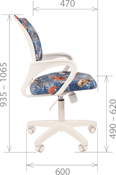 Детское кресло CHAIRMAN KIDS 103 МАШИНКИ