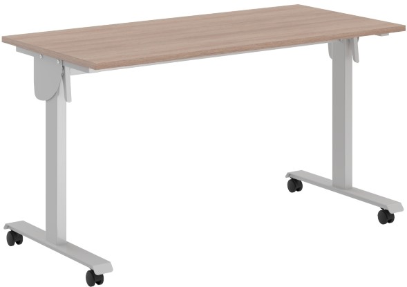 Стол складной CST 1365 Ясень Шимо/Серый 1350х650х750 IMAGO MOBILE LITE