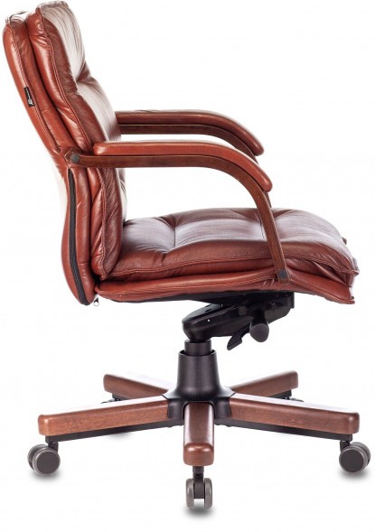 Кресло руководителя Бюрократ T-9927WALNUT-LOW
