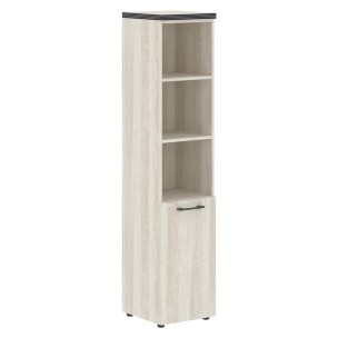Шкаф колонка (L) с глухой малой дверью и топом THC 42.5(L) 432х450х1968 TORR-Z