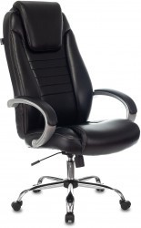 Кресло руководителя Бюрократ T-9923SL, ECO/ХРОМ