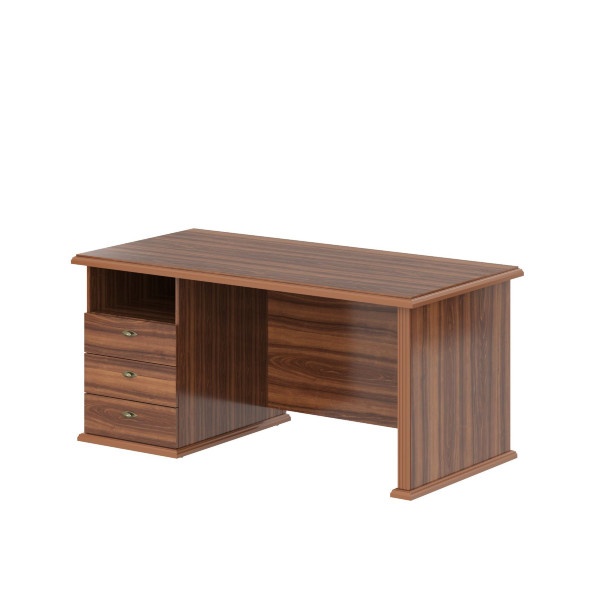 Стол руководителя однотумбовый RDT 168(L) 1600х800х750 RAUT