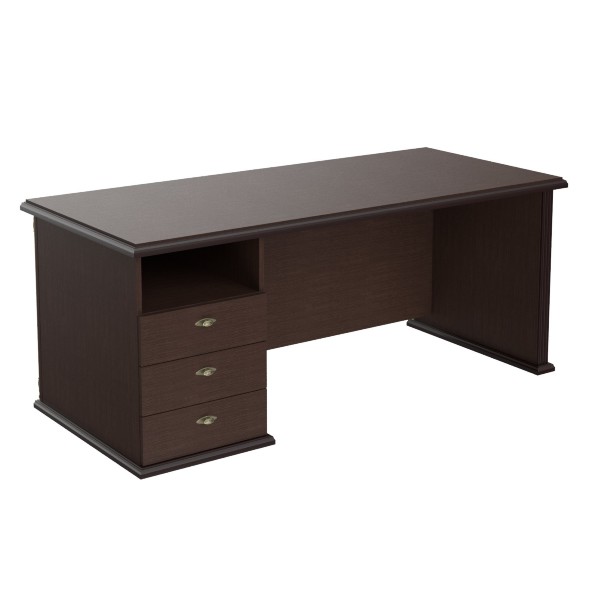 Стол руководителя однотумбовый RDT 188.A(L) 1800х800х750 RAUT