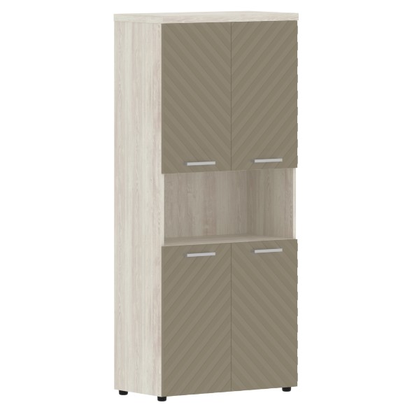 Шкаф с комплектами малых дверей и топом TLHC 85.4 856х450х1968 TORR LUX