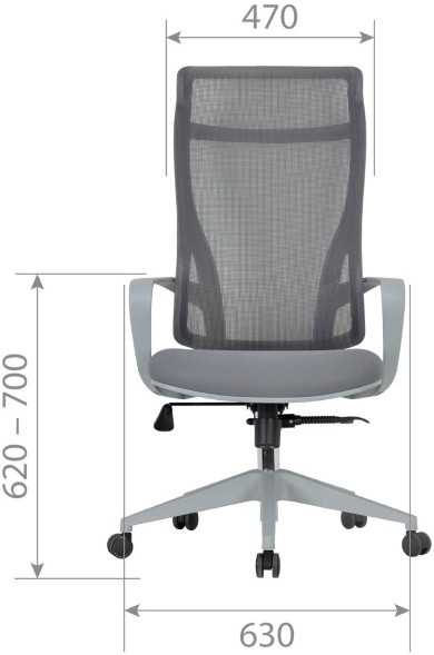 Удобное кресло КЕ3226 Grey 