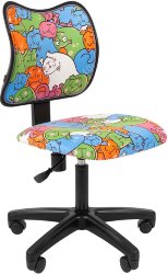 Детское кресло  CHAIRMAN KIDS 102 BLACK КОТИКИ
