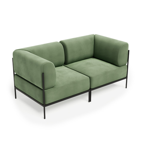 Рио Диван двухместный РСЕ-05 1620*810*770