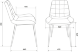 Стул для кухни Бюрократ KF-6 комплект