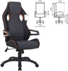 Кресло компьютерное BRABIX "Techno Pro GM-003" 