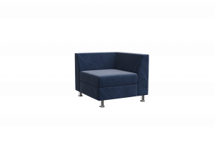 Прайм Секция с подлокотником одноместная левая PR.SP-1 (L) 750*770*720