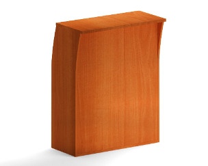 Стойка ресепшн РС-3 Беларусь Груша 1440*510*1150 IMAGO