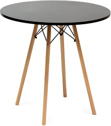Стол DSW BK, d-80 см