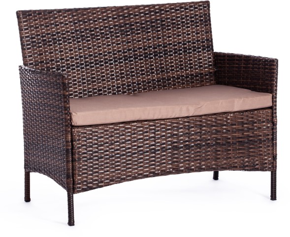 Лаундж сет (диван+2кресла+столик+подушки) (mod. 210013 А)