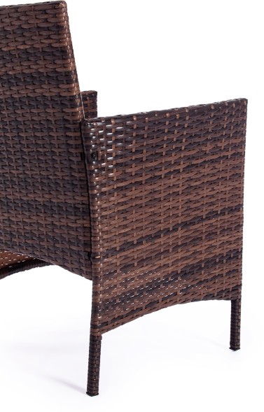 Лаундж сет (диван+2кресла+столик+подушки) (mod. 210013 А)