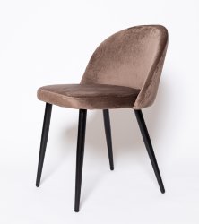 Кресло-стул DISCO black коричневый