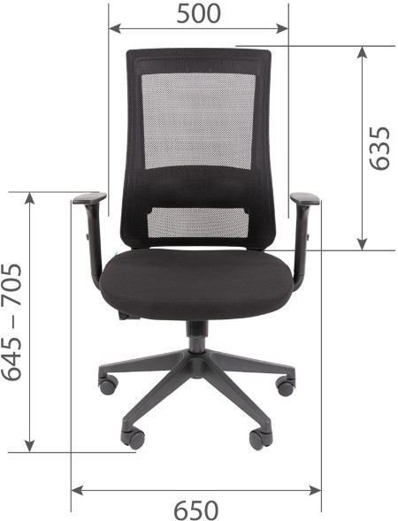 Кресло оператора  CHAIRMAN 500LT TW БП  в Казани 