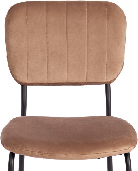 Стул CAROL (mod. UC06) коричневый