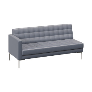 Forest Секция с подлокотником трехместная FR-SP-03 (R) 1850*800*840