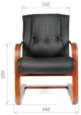 Кресло для посетителя CHAIRMAN CH 653V