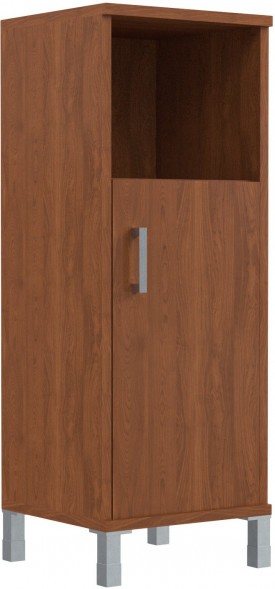 Шкаф-колонка средняя с глухой малой дверью B 421.2(R) Орех Гарда 475х450х1286